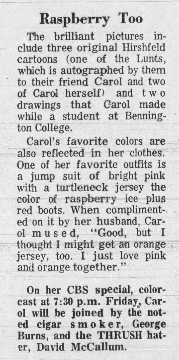 Clipping from Lincoln Journal Star